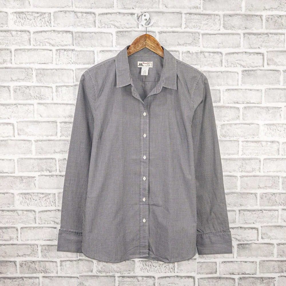 Thomas Mason for j.crew women’s long sleeve button down dress shirt size 6